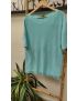 Camisola/verde Água