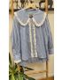 Camiseiro/ Riscas com Gola