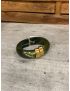 Pulseira verde com dourado