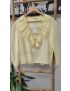 Blusa Folhos/Amarela