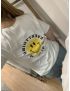 T-shirt Flor/Smile