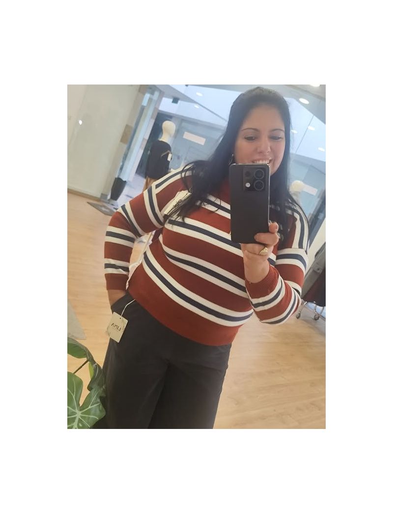 Camisola &agrave;s riscas