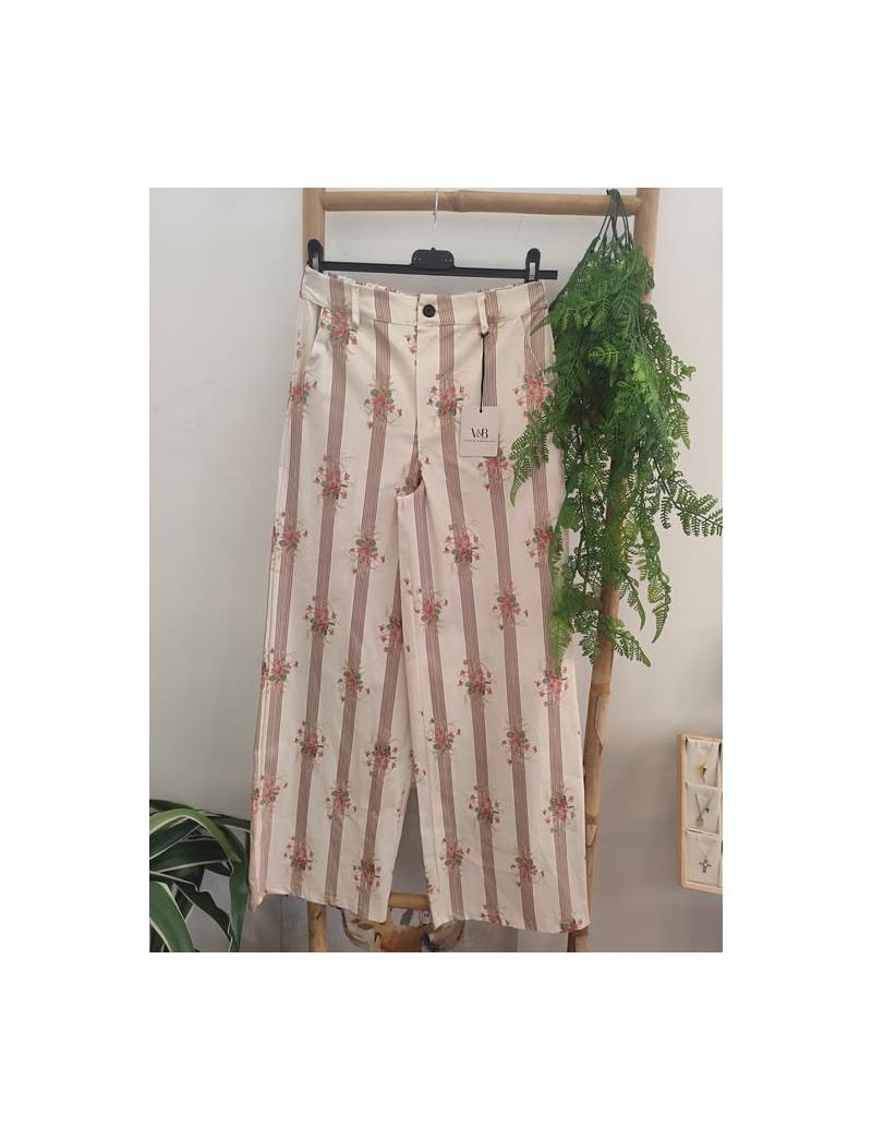 Calças padrão vintage