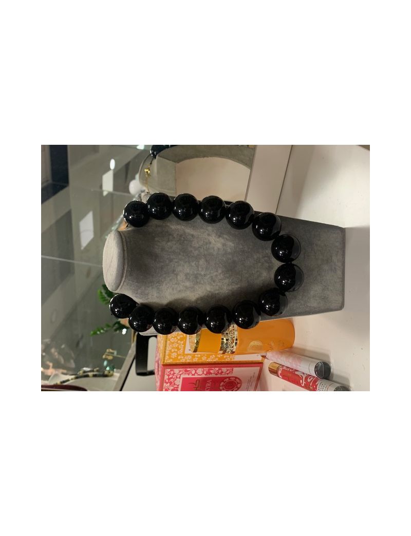 Colar de bolas preto