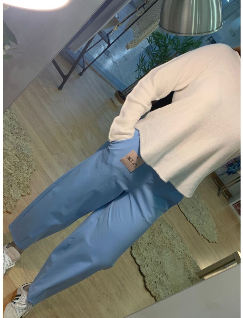 Cal&ccedil;as baloon azuis